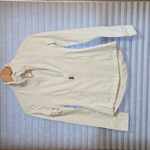 Lululemon Athletica Classic White Zip-Up Jacket